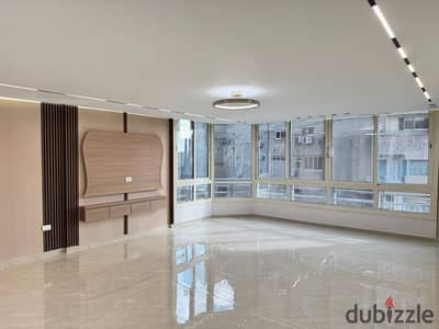 In a new building with payment facilities, a very special location in Dokki, 185 sqm with finishing or without, luxurious entrance, very chic building, 2 elevators