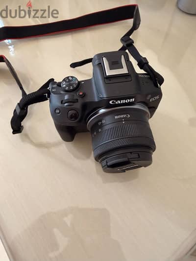 Canon EOS R50 Mirrorless Camera + 18–45mm Lens