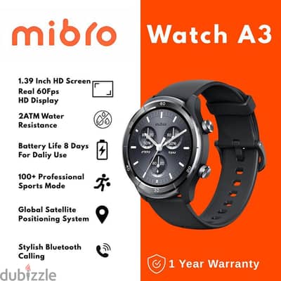 mibro A3 smart watch ساعة ذكية