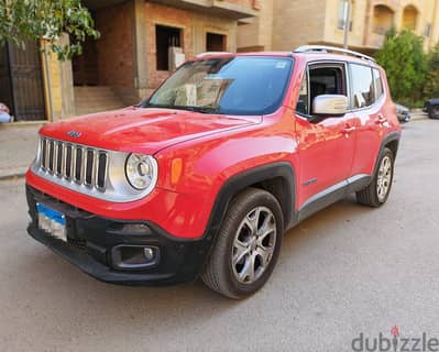 Jeep Renegade 2017 رينيجيد فابريكا بالكامل اعلي فاءه