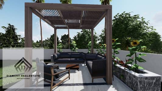 For first time in New Capital, Own Penthouse with private roof at Special price and panoramic view of all world's embassies Over 12Years