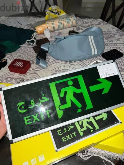 led Exit sign
