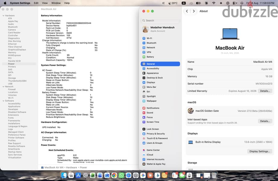 MacBook Air M4 13 inch 7
