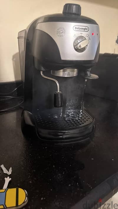 Delonghi Ec221 Pump Espresso & Coffee Machine, 1.4 Litre, Black