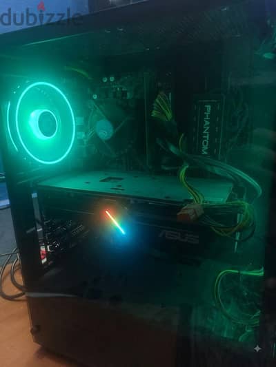 كيسة amd rx5600xt و intel core i5 9400f