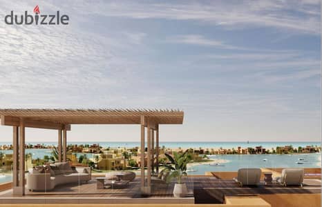 Luxury 4 Bedroom Villa Direct on Open Lagoon in El Gouna Orascom - Small Down Payment With Flexible Installments - Villa For Sale in El Gouna Red Sea