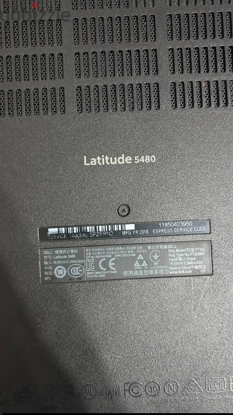 DELL latitude 5480 2