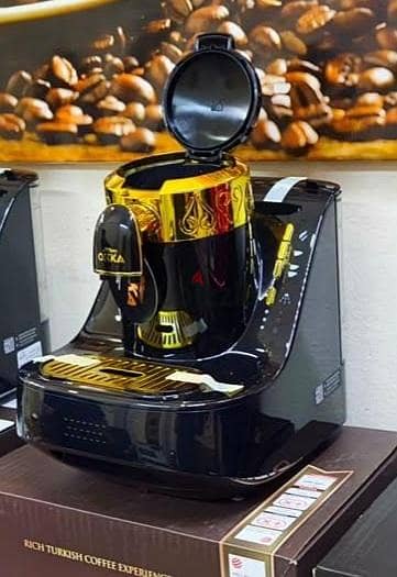 مكينة اوكا للقهوة ارزوم اوكا ضمان سنن