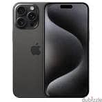 Iphone 15 Pro max black 256 Model M B83 - ايفون 15 برو ماكس 265
