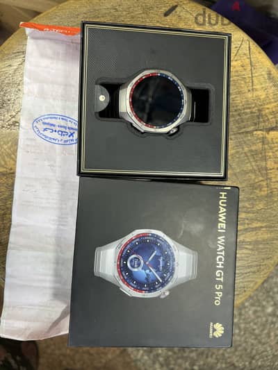 Huawei Watch GT5 Pro 46M Titanium كالجديد