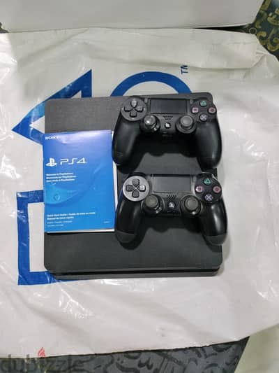 جهاز ps4 slim استعمال خفيف