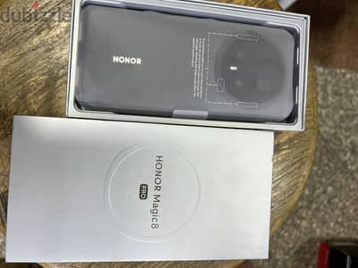 Honor Magic 8 Pro dual sim 1TB Global Black جديد فتحت علب