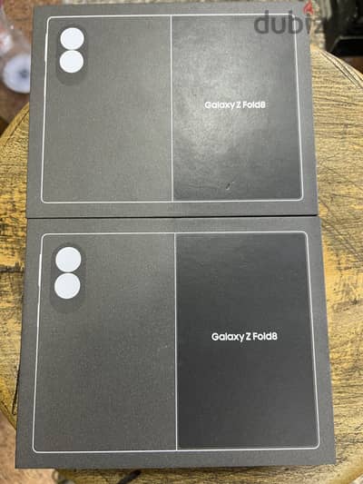 Galaxy Z Fold 8 dual sim 512G Black Lavender جديد متبرشم