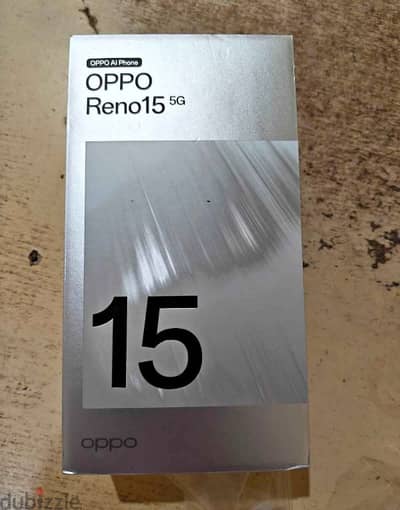 oppo Reno 15 5g 256متبرشم ضمان مصري