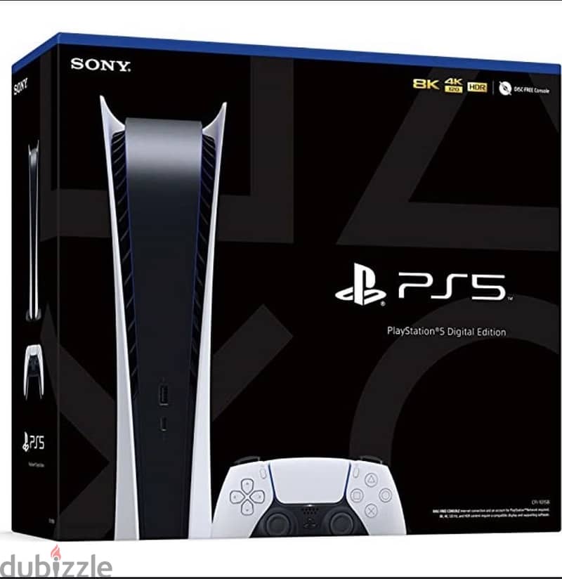 Ps5 with controller LIKE NEW 5