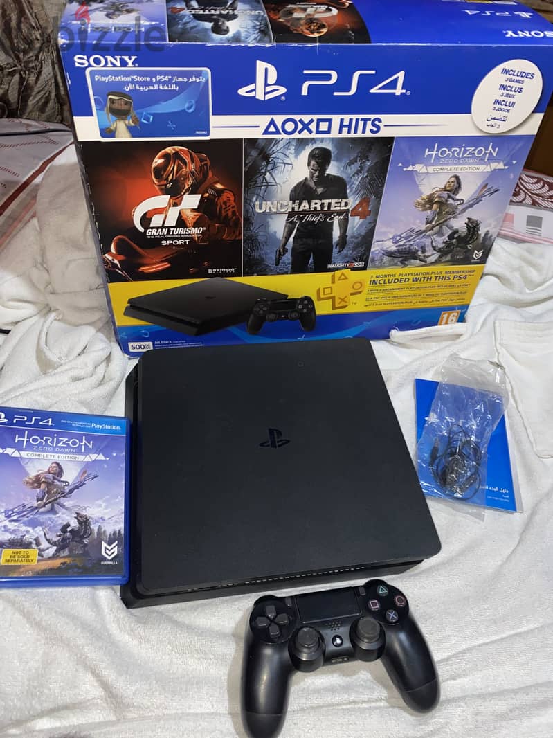 ps4 slim 500gb light used 8