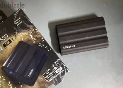 SSD Samsung Portable T7 2TB Shield USB 3.2 Gen 2 هارد سامسونج