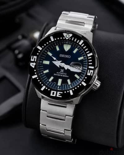 SEIKO PROSPEX MONSTER BLACK SERIES LIMITED EDITION SRPH13K1. /سيكو