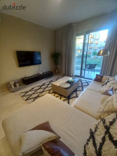 Luxury Hotel Apartment for Rent in Villette – V Residence, featuring a Prime Location with a beautiful Landscape & Pool View.