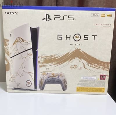 Ps5 disc 1tb Ghost of Yōtei edition+all original cables+originalbox