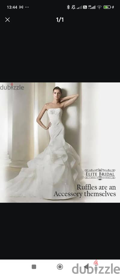 elite wedding dress size 7