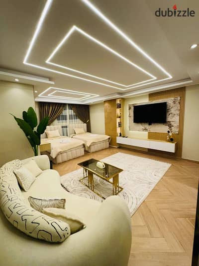 استوديو VIP فاخر للإيجار اليومي والأسبوعي والشهري | أول سكن | عمارة جديدة | Ultra Super Lux | عباس العقاد الرئيسي | مدينة نصر | فرش فندقي فاخر