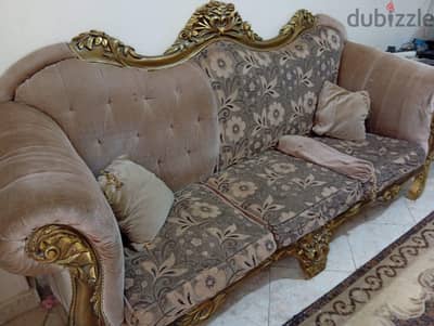 صالون مستعمل للبيع حالة متوسطة