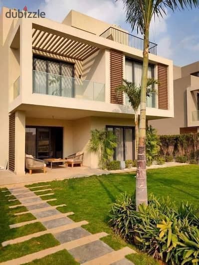 Receive a villa with a huge garden and a view of the dancing fountain in the heart of October – quick delivery and an opportunity that will not be repeated