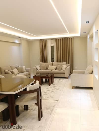 For Rent in the Heart of the Golden Square in Nasr City  An exceptional location next to City Stars. A luxurious apartment in one of the most prestigi