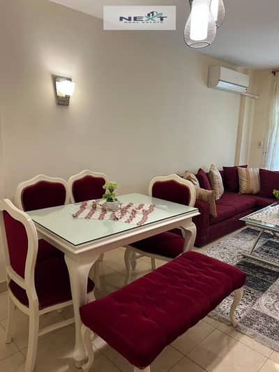 Furnished apartment for rent in Madinaty B1 Area: 107 sq m Floor: First Layout: 2 bedrooms + bathroom Close to Metro Station, Arabesque, and Open Air