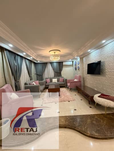 Furnished Apartment for Rent - 175 sq m - Ultra Super Lux - in a Prime Location near Genena Mall - Nasr City