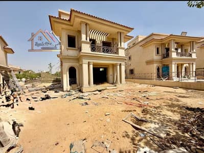 فيلا للبيع فى مدينتى نموذج D3 فيو وايد جاردن 90% تشطيبات بالمطبخ