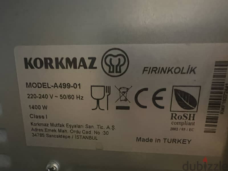 Large electric oven 1