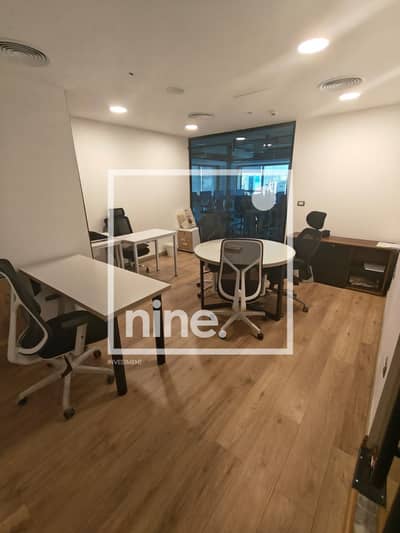 Luxury Fully Furnished Office for Rent Directly on South 90th Street,Concord Building, 5th Settlement | 450 SQM | Exceptional Location |EGP 1,800/SQM