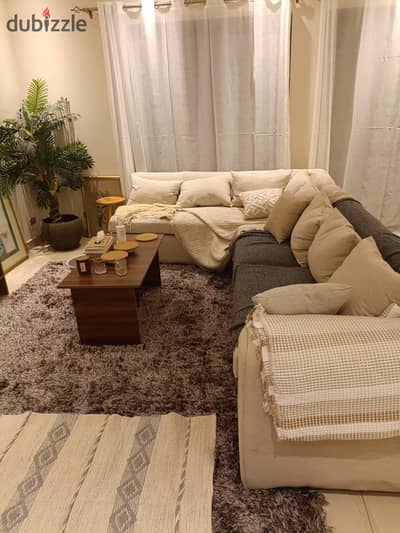 شقة مفروشة بالكامل للإيجار في الكورتيارد - سوديك   بمساحه 154م -   The Courtyards – SODIC
