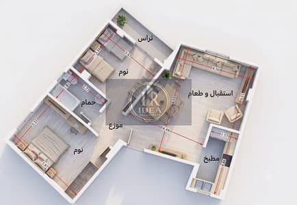 Apartment for sale in Gardenia Heights (Zone S), 4th floor, no elevator, semi-finished.