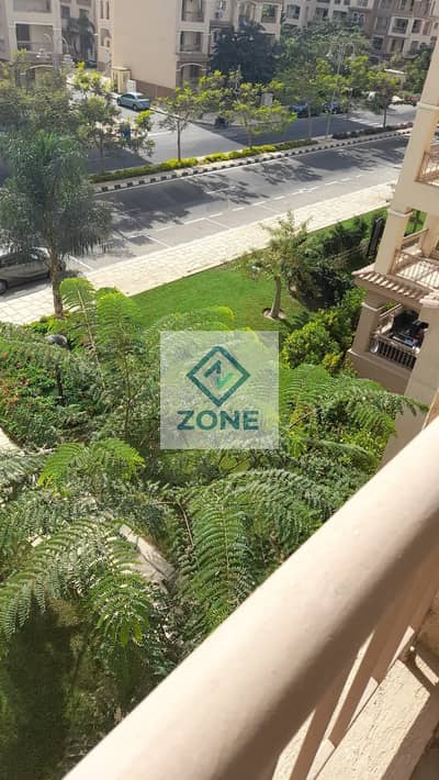 Apartment for rent in Madinaty, 107 sq m, 4th floor, garden view, east-facing, 2 bedrooms, bathroom, in a very prime location.