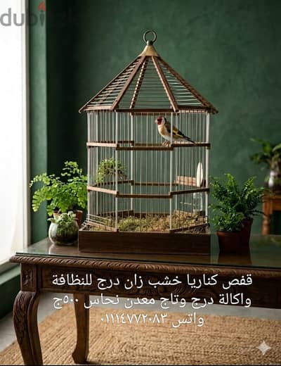 قفص روعة لتربية الكناريا والحسون