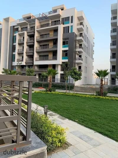 A distinctive 105m² apartment for sale in The Icon Gardens, New Cairo, Fifth Settlement, near AUC.