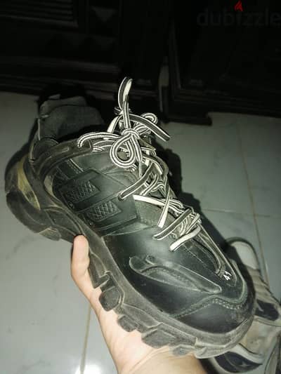 balenciaga tracks and LV sneakers