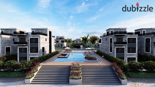 403 sq m villa for sale with a 10% down payment in New Zayed, in Yamour Compound.