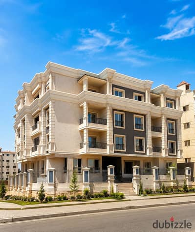 190 sqm Apartment for Sale, Overlooking the Service Area, Near Mohamed Bin Zayed Axis – Beit El Watan, 8th District, New Cairo.