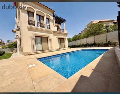 For sale, villa C3 with special finishing, swimming pool, and wide garden view at a special price. Only 7 left with the company.