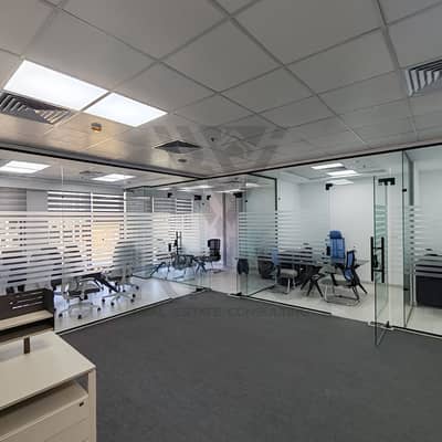 مكتب للايجار 125 م  متشطب بالكامل الترا سوبر لوكس علي التسعين دايركت باقل سعر في السوق HOT DEAL | Fully finished, Office for rent on 90th Street