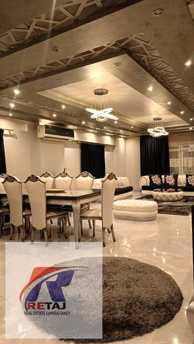 Furnished apartment for rent, 250 square meters, on Al Tayaran Street, next to Genena Mall.