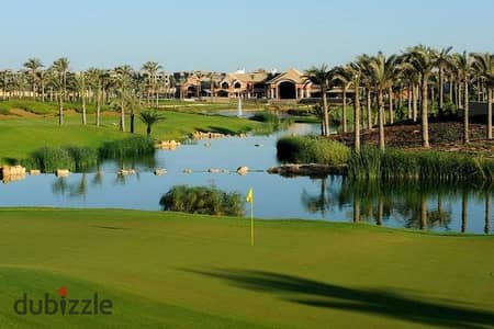Independent villa for sale at the best price, second row on the golf course, distinctive finishing - Katameya Dunes