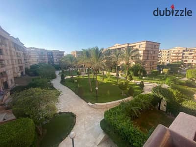 Apartment for rent in a prime location with a distinctive view in Al-Rehab in Phase 4, ultra-super-lux finishing.