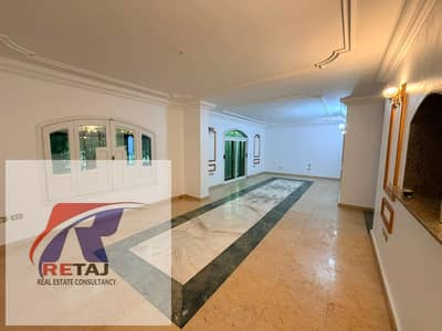 Apartment for rent with kitchen, suitable for administrative or residential use, on the main Mustafa Kamel axis in Yasmin Villas 8, next to Petro Spor