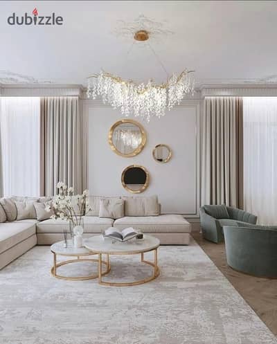 Studio for Sale – 65 sqm Smart Home in the New Administrative Capital, fully finished with Super Lux finishing, available with a 10% down payment, in
