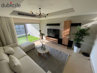 Furnished apartment for rent in Cairo Festival City Compound, 220 m, super luxe finishing